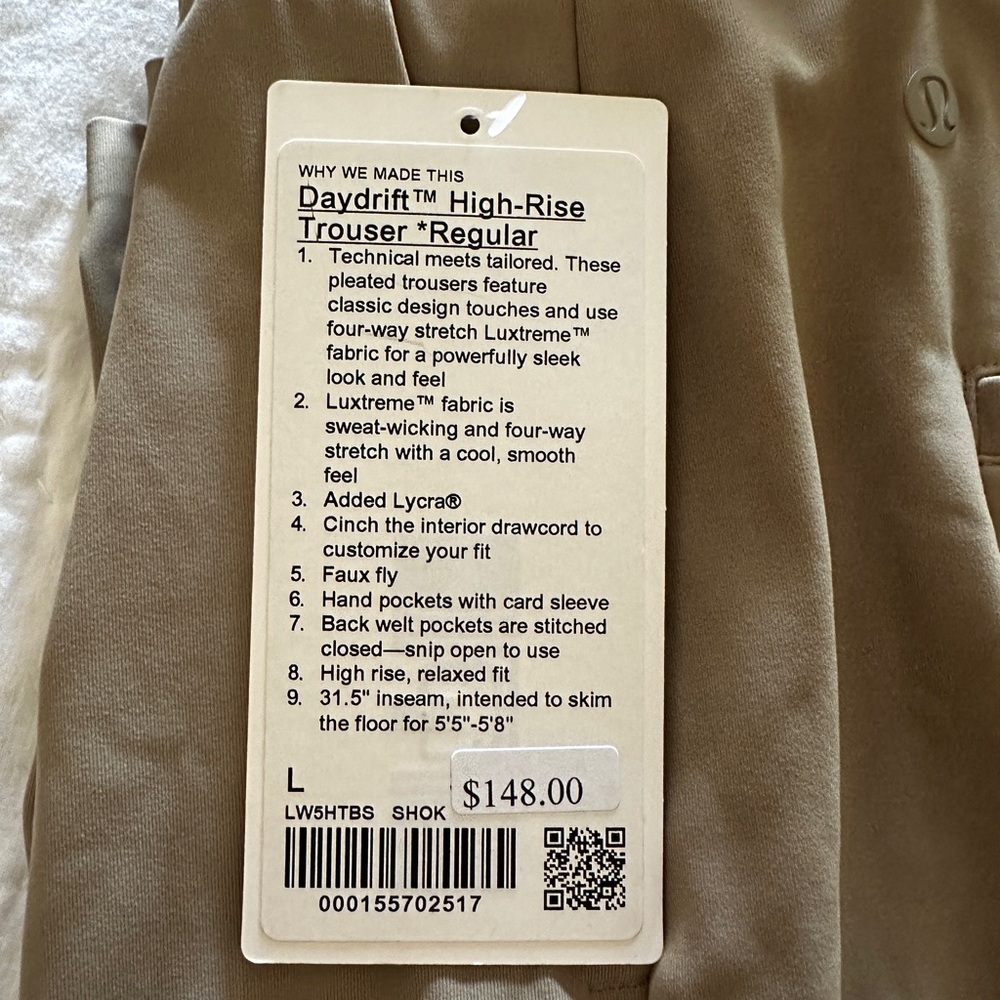 lululemon athletica Sheer Oak Wide-Leg Pants - Picture 5 of 8
